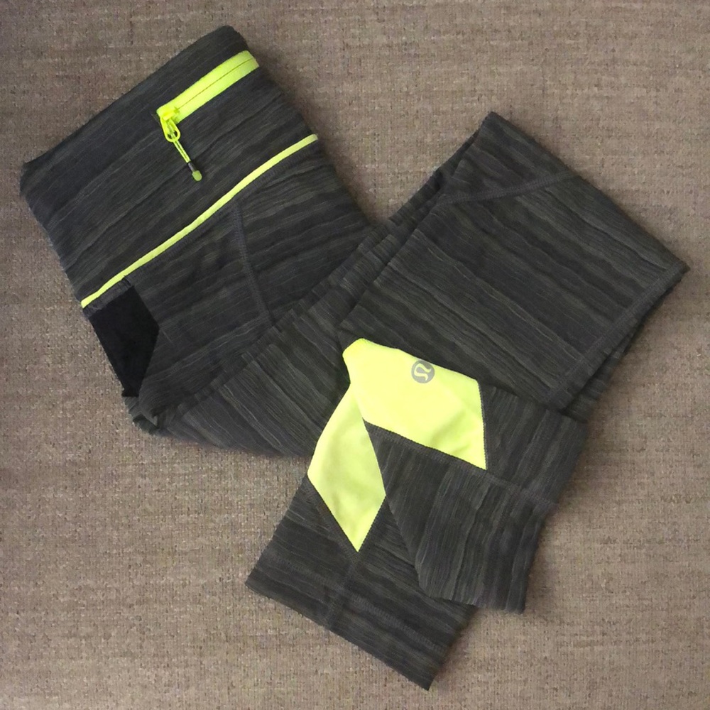 Lululemon high rise crop